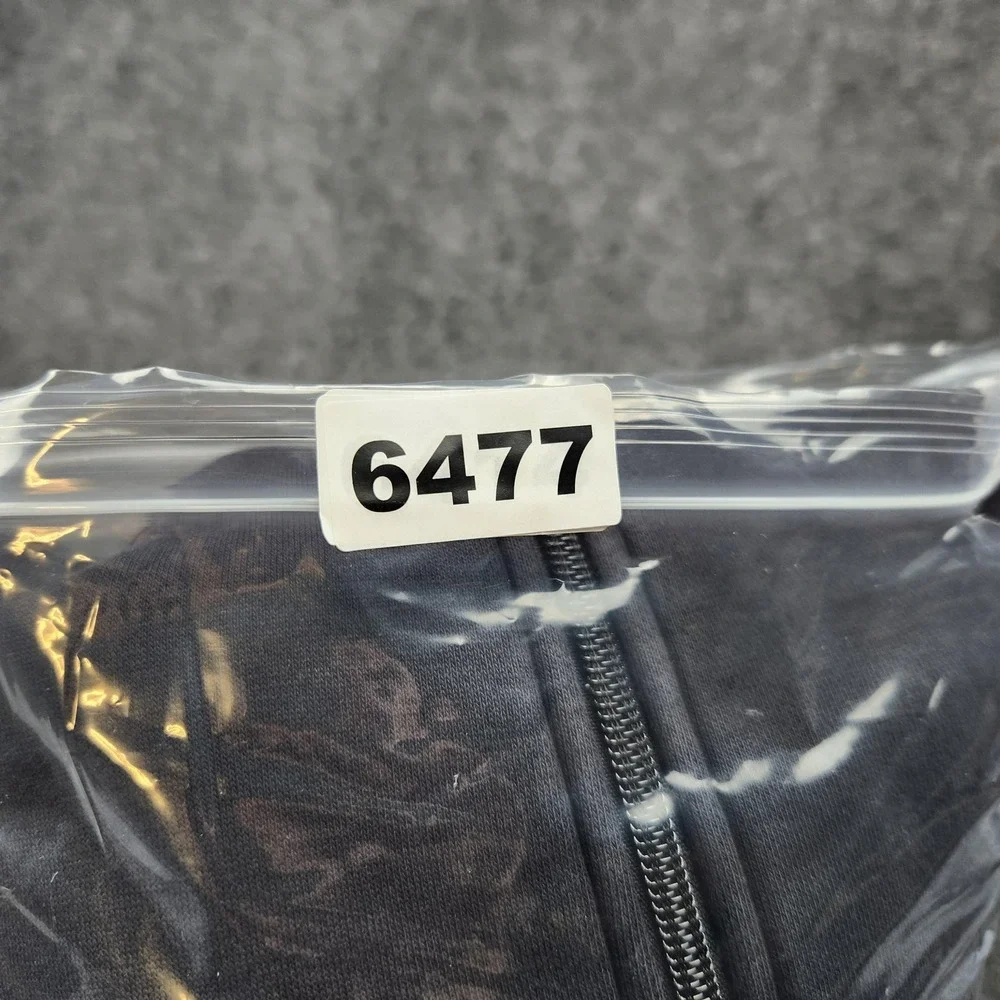 Air‎ Jordan Flight 1985 Club Hoodie Mens Large Gray Full Zip Fleece Sweatshirt - Picture 8 of 8